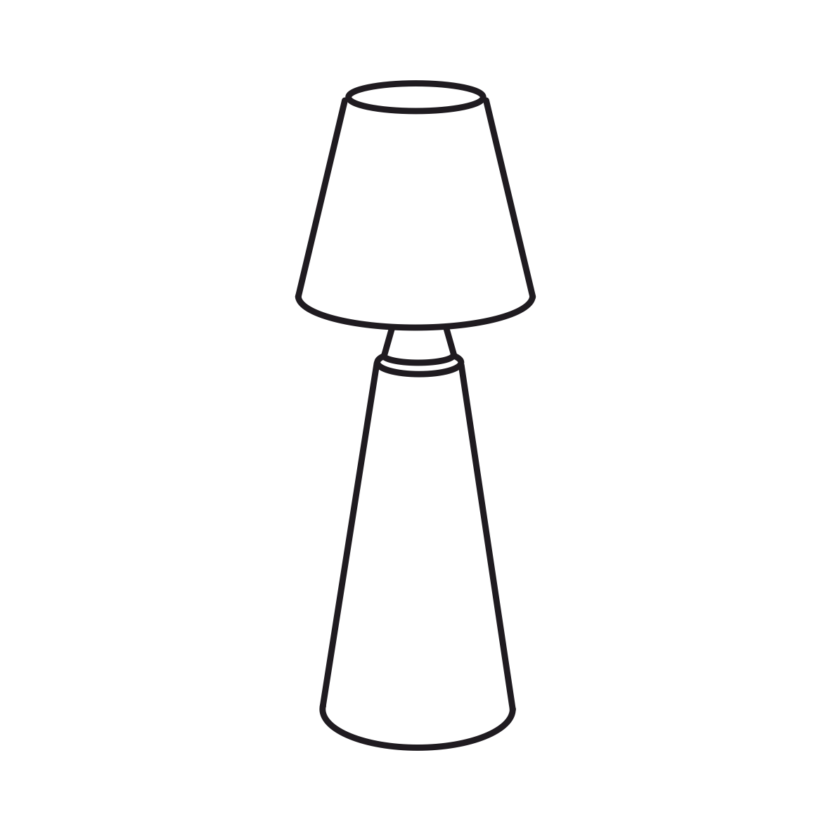 Cone Stehlampe